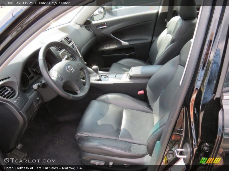 Black Onyx / Black 2006 Lexus IS 250