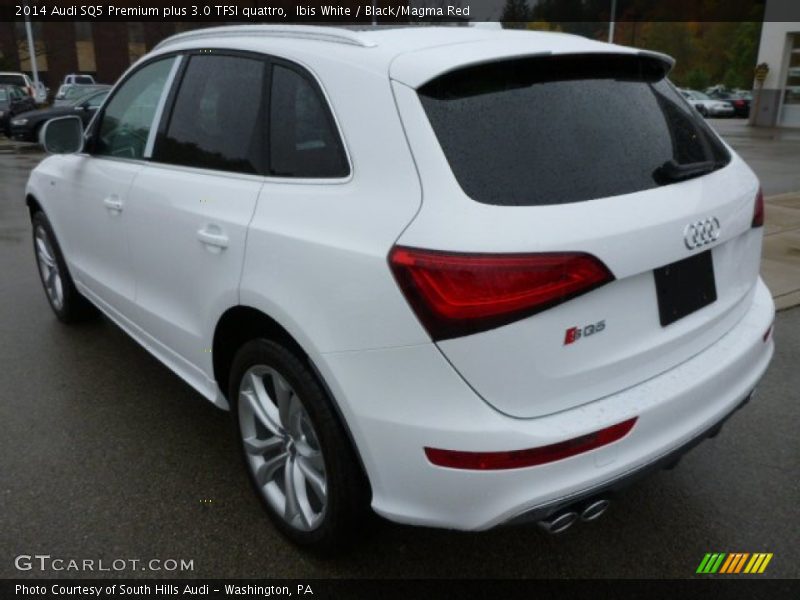 Ibis White / Black/Magma Red 2014 Audi SQ5 Premium plus 3.0 TFSI quattro