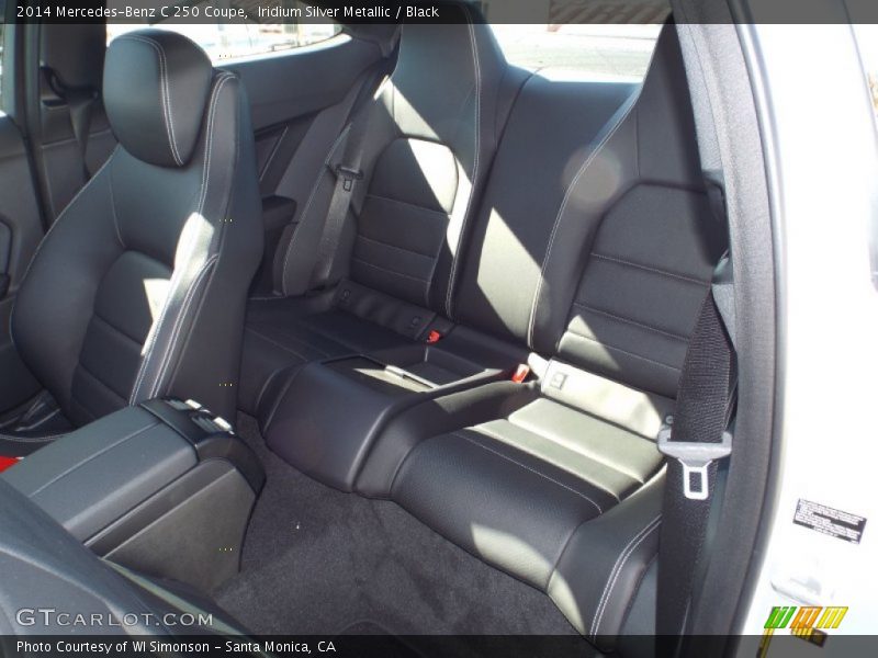 Iridium Silver Metallic / Black 2014 Mercedes-Benz C 250 Coupe