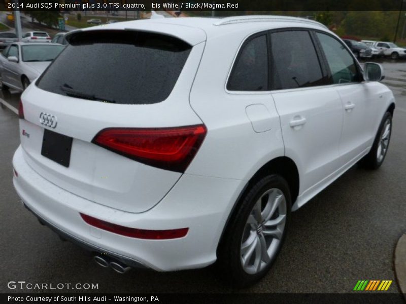 Ibis White / Black/Magma Red 2014 Audi SQ5 Premium plus 3.0 TFSI quattro