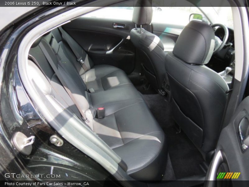 Black Onyx / Black 2006 Lexus IS 250