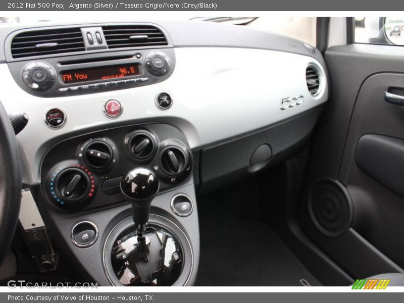 Argento (Silver) / Tessuto Grigio/Nero (Grey/Black) 2012 Fiat 500 Pop