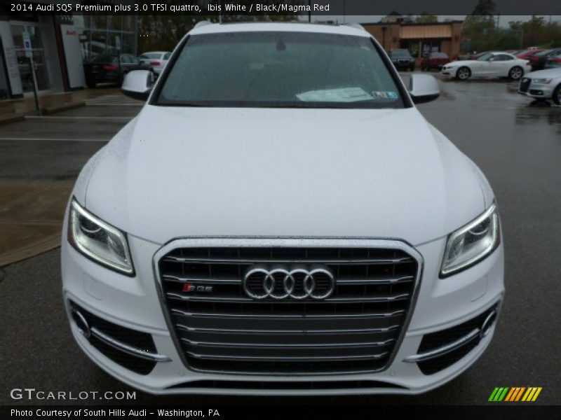 Ibis White / Black/Magma Red 2014 Audi SQ5 Premium plus 3.0 TFSI quattro
