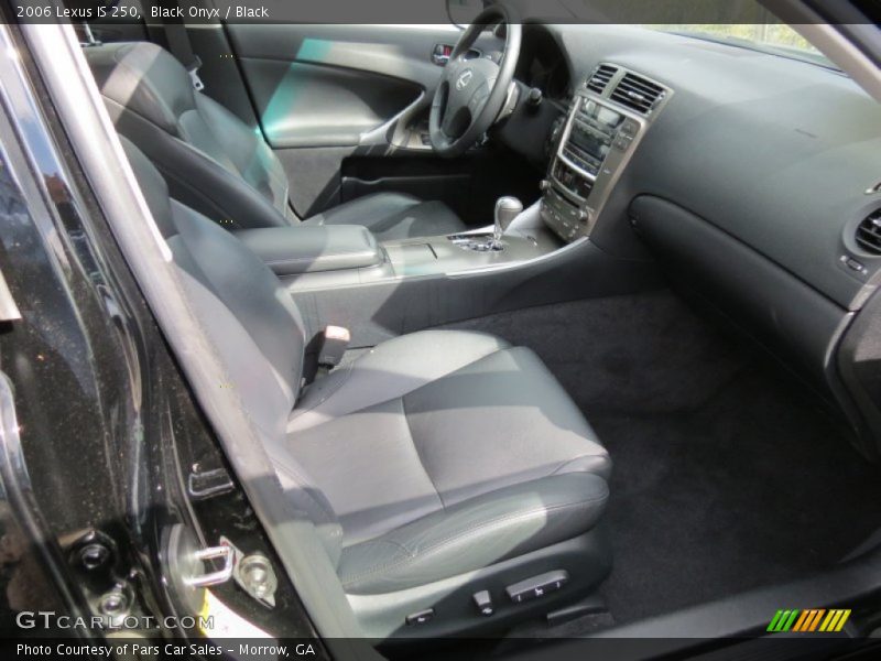 Black Onyx / Black 2006 Lexus IS 250
