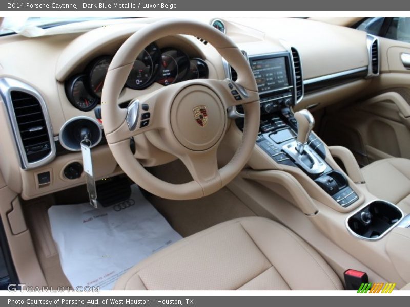  2014 Cayenne  Luxor Beige Interior