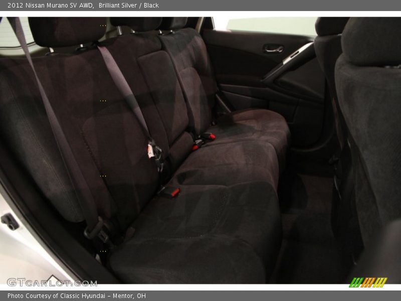 Brilliant Silver / Black 2012 Nissan Murano SV AWD