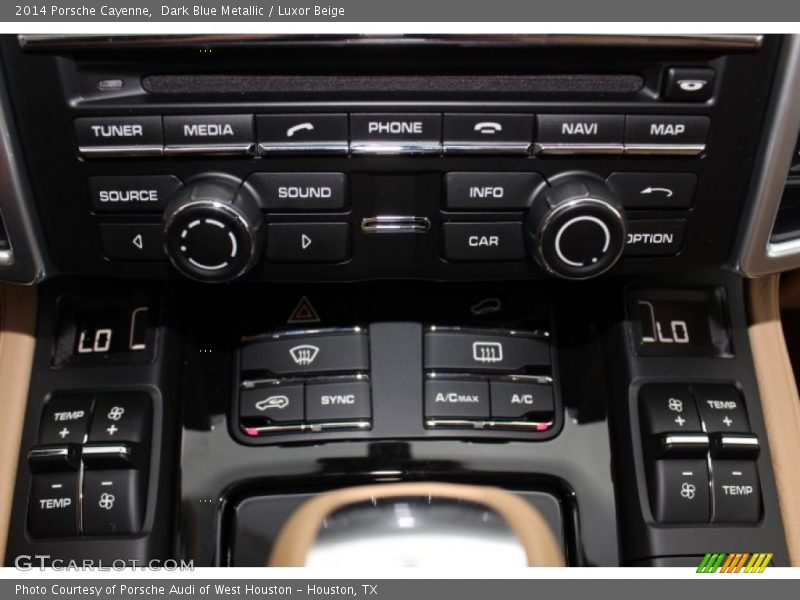 Controls of 2014 Cayenne 