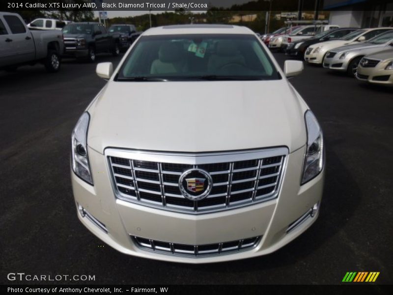 Black Diamond Tricoat / Shale/Cocoa 2014 Cadillac XTS Luxury AWD