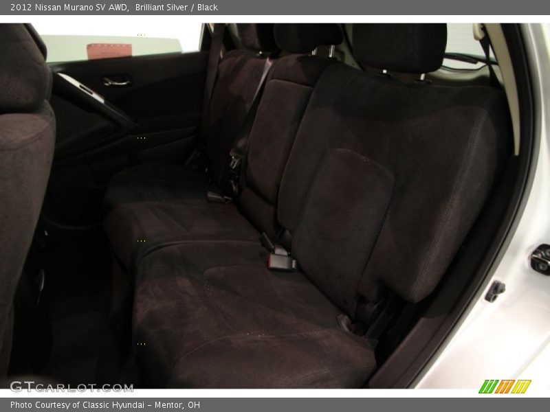 Brilliant Silver / Black 2012 Nissan Murano SV AWD