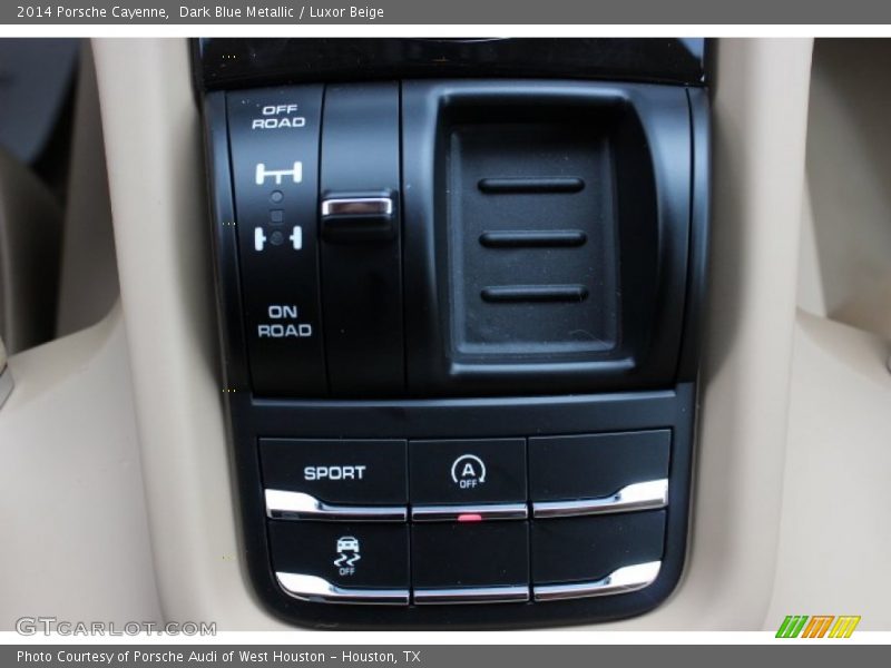 Controls of 2014 Cayenne 