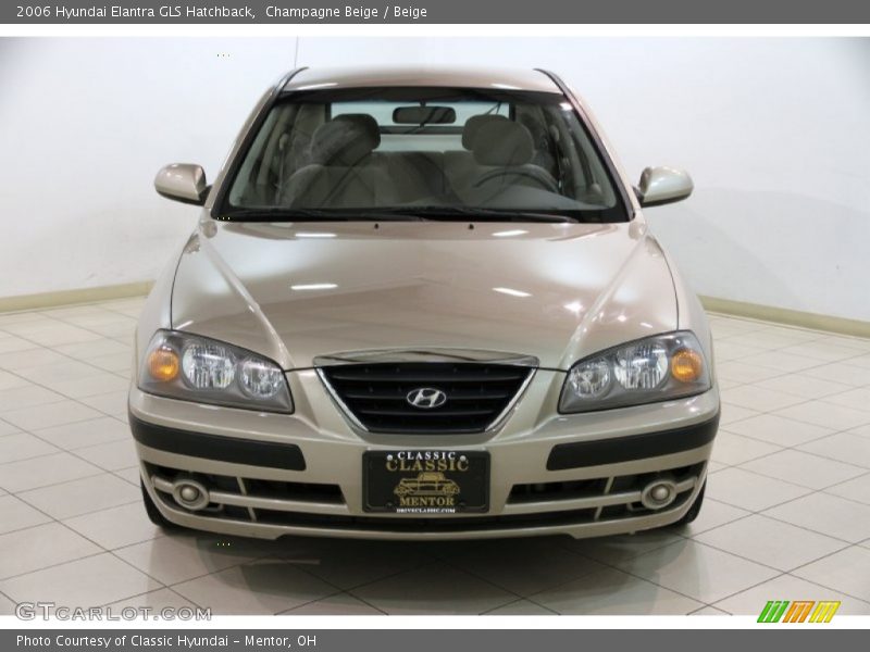 Champagne Beige / Beige 2006 Hyundai Elantra GLS Hatchback