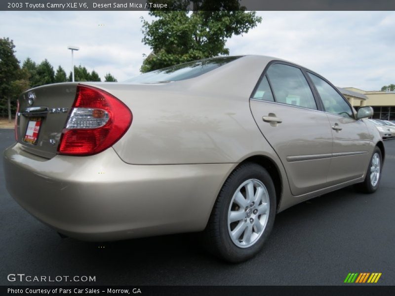 Desert Sand Mica / Taupe 2003 Toyota Camry XLE V6