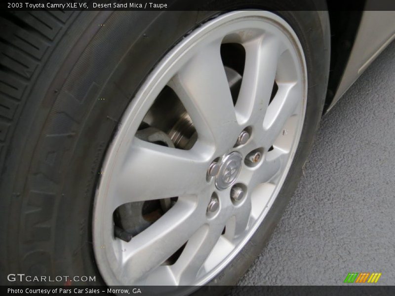 Desert Sand Mica / Taupe 2003 Toyota Camry XLE V6