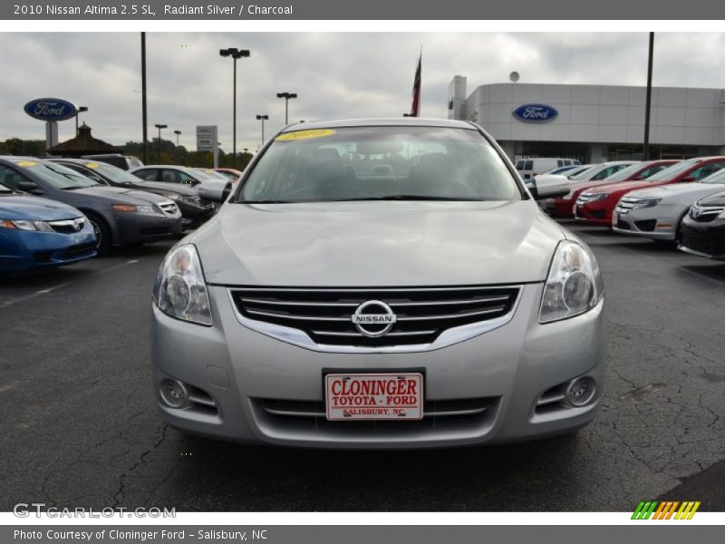 Radiant Silver / Charcoal 2010 Nissan Altima 2.5 SL
