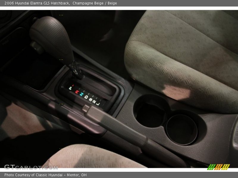 Champagne Beige / Beige 2006 Hyundai Elantra GLS Hatchback