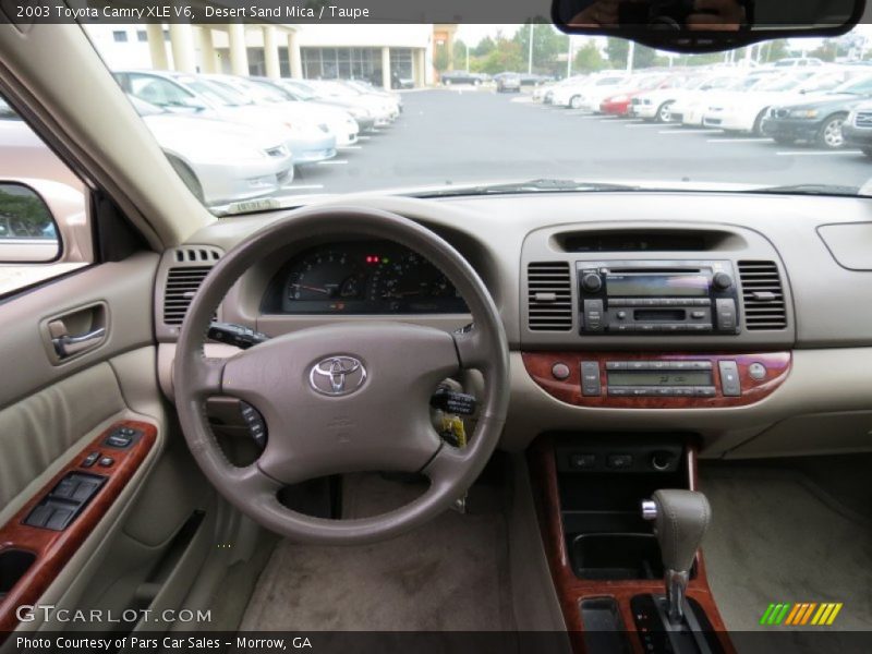 Desert Sand Mica / Taupe 2003 Toyota Camry XLE V6