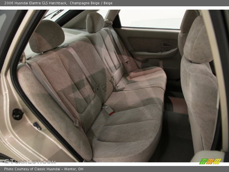 Champagne Beige / Beige 2006 Hyundai Elantra GLS Hatchback