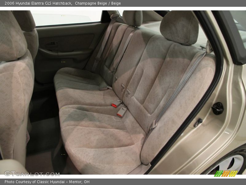 Champagne Beige / Beige 2006 Hyundai Elantra GLS Hatchback