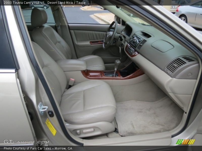 Desert Sand Mica / Taupe 2003 Toyota Camry XLE V6
