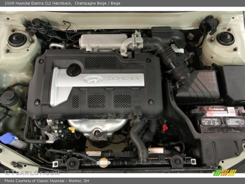 Champagne Beige / Beige 2006 Hyundai Elantra GLS Hatchback