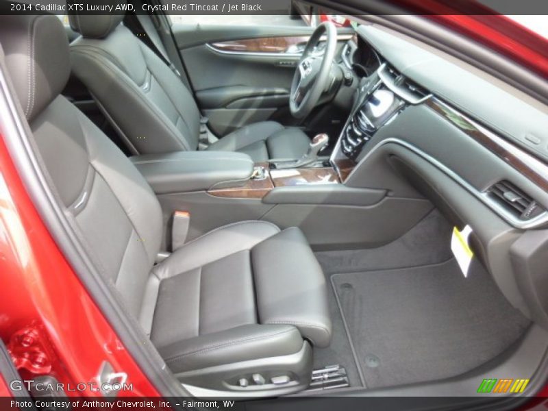 Crystal Red Tincoat / Jet Black 2014 Cadillac XTS Luxury AWD