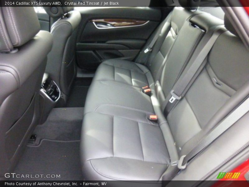 Crystal Red Tincoat / Jet Black 2014 Cadillac XTS Luxury AWD