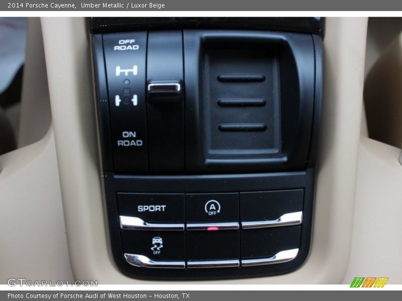 Controls of 2014 Cayenne 