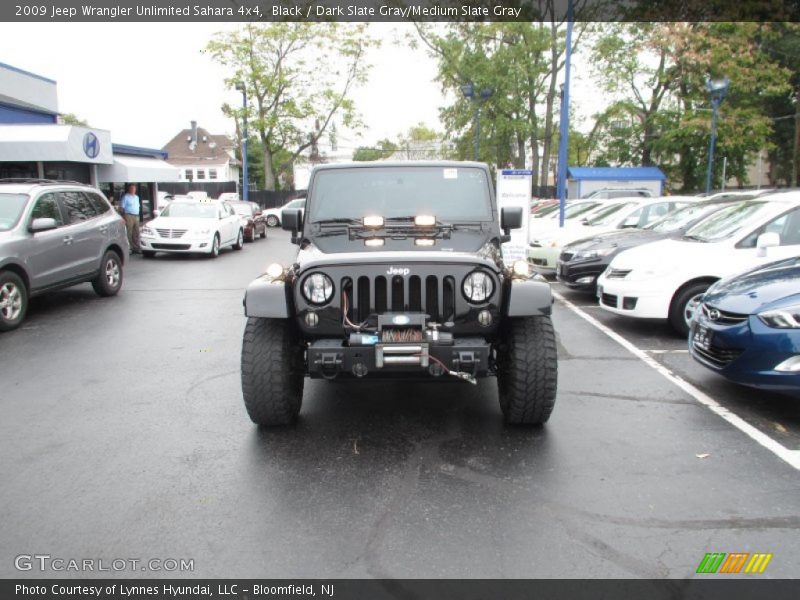 Black / Dark Slate Gray/Medium Slate Gray 2009 Jeep Wrangler Unlimited Sahara 4x4