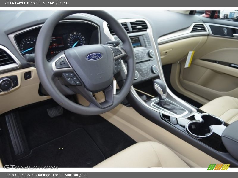 Sunset / Dune 2014 Ford Fusion SE
