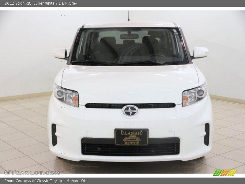 Super White / Dark Gray 2012 Scion xB