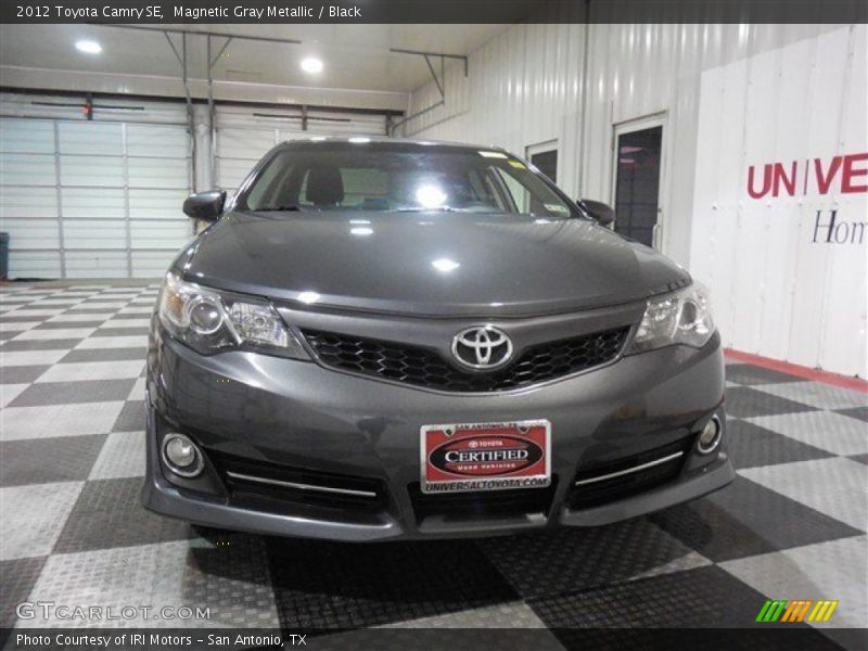 Magnetic Gray Metallic / Black 2012 Toyota Camry SE