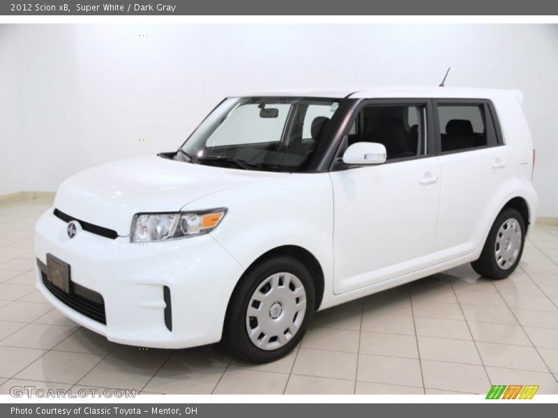 Super White / Dark Gray 2012 Scion xB