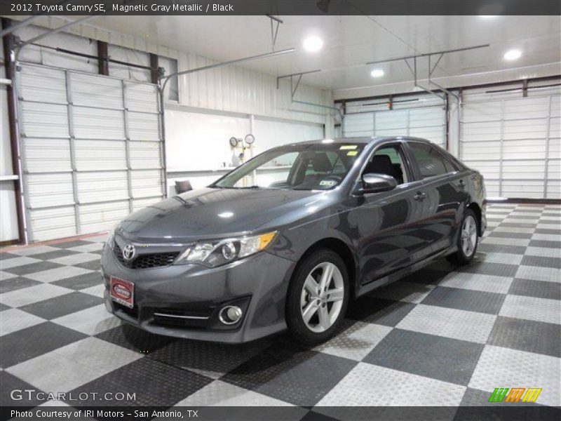 Magnetic Gray Metallic / Black 2012 Toyota Camry SE