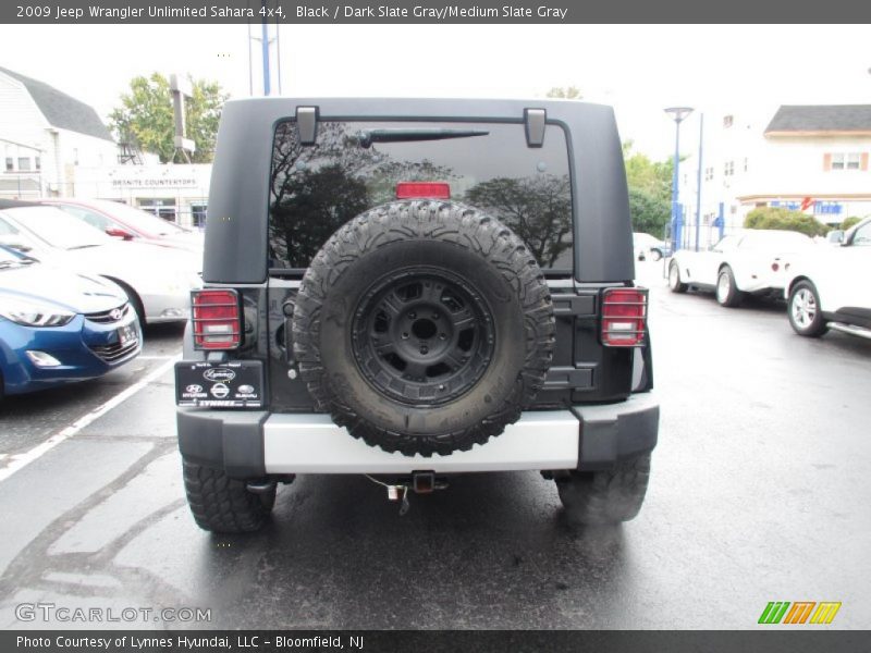 Black / Dark Slate Gray/Medium Slate Gray 2009 Jeep Wrangler Unlimited Sahara 4x4