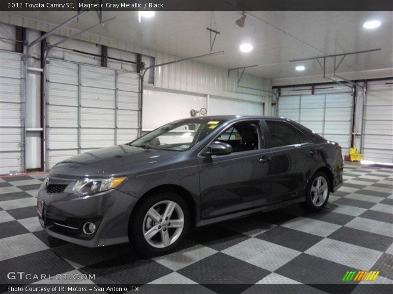 Magnetic Gray Metallic / Black 2012 Toyota Camry SE