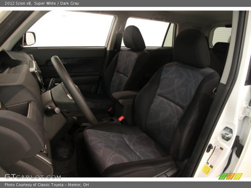 Super White / Dark Gray 2012 Scion xB