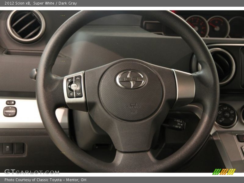Super White / Dark Gray 2012 Scion xB
