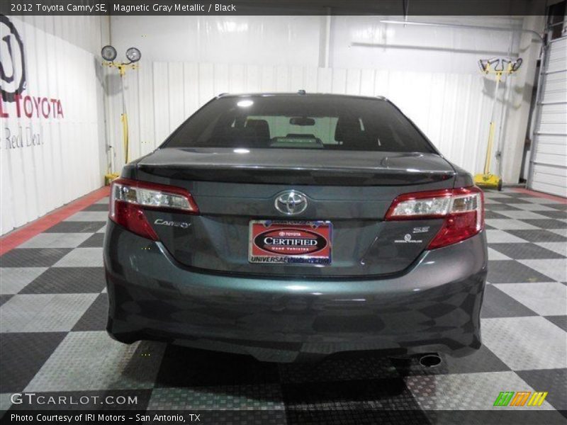 Magnetic Gray Metallic / Black 2012 Toyota Camry SE