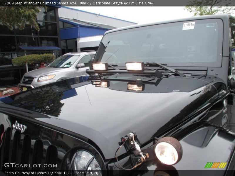 Black / Dark Slate Gray/Medium Slate Gray 2009 Jeep Wrangler Unlimited Sahara 4x4