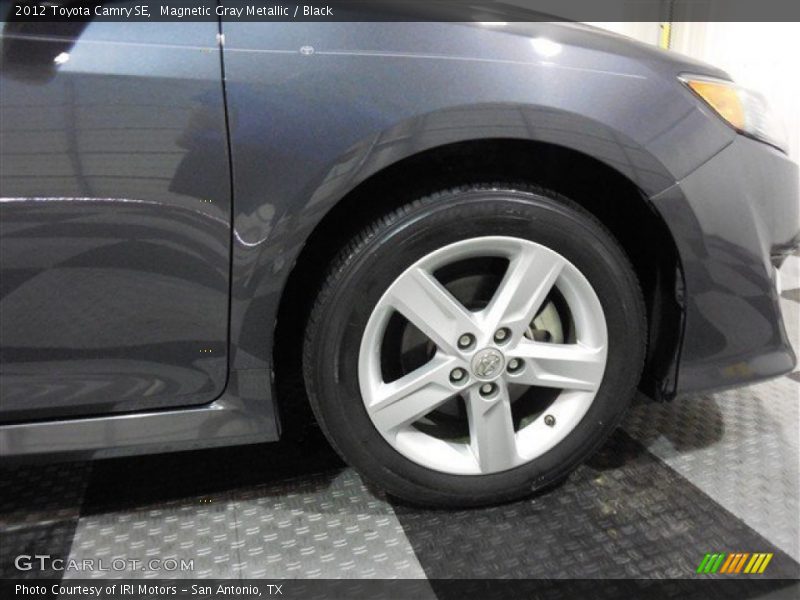 Magnetic Gray Metallic / Black 2012 Toyota Camry SE