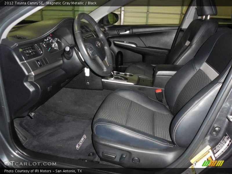 Magnetic Gray Metallic / Black 2012 Toyota Camry SE