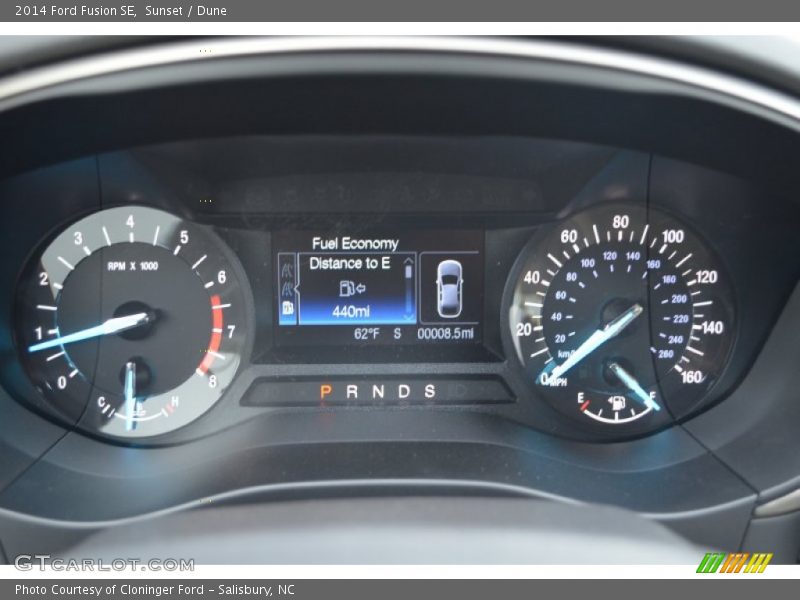 Sunset / Dune 2014 Ford Fusion SE