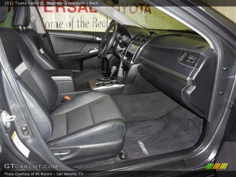 Magnetic Gray Metallic / Black 2012 Toyota Camry SE