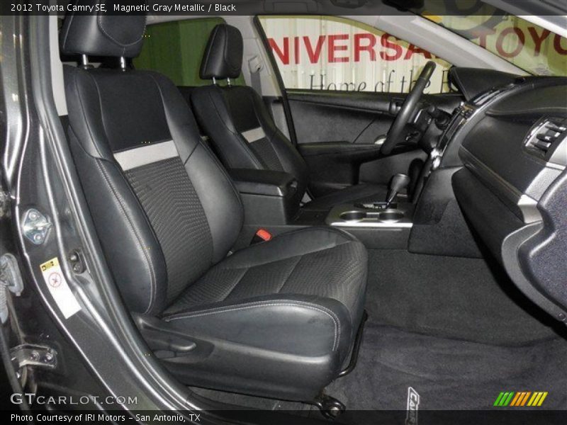 Magnetic Gray Metallic / Black 2012 Toyota Camry SE