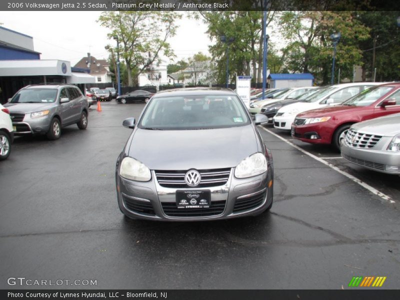 Platinum Grey Metallic / Anthracite Black 2006 Volkswagen Jetta 2.5 Sedan