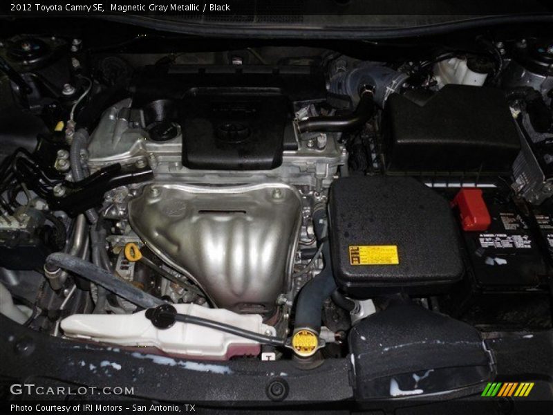 Magnetic Gray Metallic / Black 2012 Toyota Camry SE