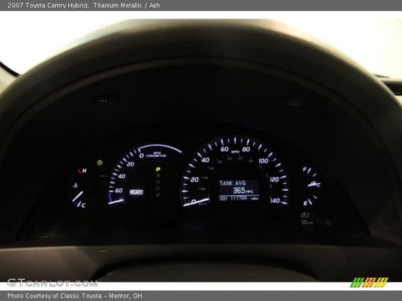Titanium Metallic / Ash 2007 Toyota Camry Hybrid