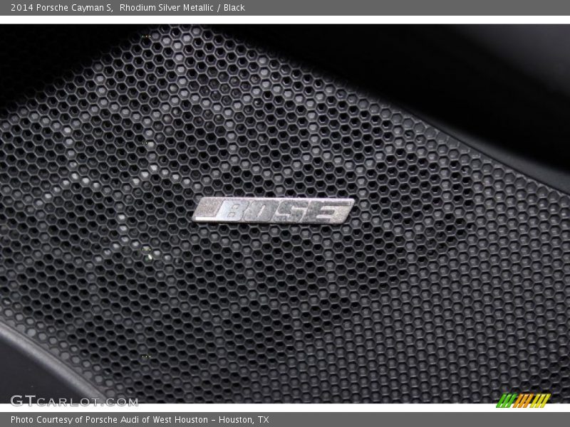 Rhodium Silver Metallic / Black 2014 Porsche Cayman S