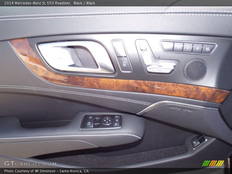 Black / Black 2014 Mercedes-Benz SL 550 Roadster