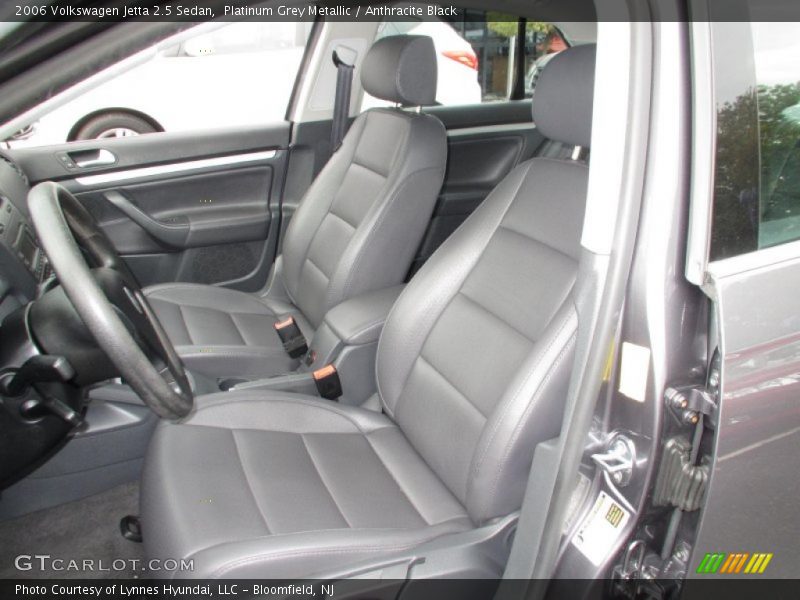  2006 Jetta 2.5 Sedan Anthracite Black Interior